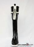 Schwarz Rock Shooter Cosplay Stiefel Schuhe Maßgeschneiderte