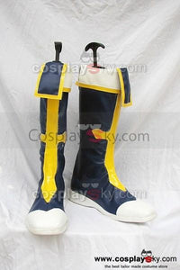 Blazblue Jin Kisaragi Cosplay Stiefel Schuhe