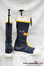 Laden Sie das Bild in den Galerie-Viewer, Blazblue Jin Kisaragi Cosplay Stiefel Schuhe