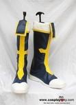 Blazblue Jin Kisaragi Cosplay Stiefel Schuhe