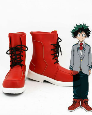 Boku no Hero Academia My Hero Academia Izuku Stiefel Cosplay Schuhe