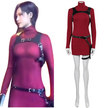 Laden Sie das Bild in den Galerie-Viewer, Biohazard RE:4 Ada Wong Resident Evil 4 Cosplay Kostüm Halloween Karneval Outfits