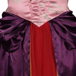 Kinder Sarah Sanderson Hocus Pocus Cosplay Mädchen Halloween Karneval Kleid