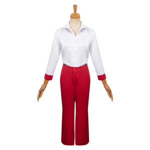 Barbie Film Margot Robbie Damen Cosplay rotes Kostüm Sets Halloween Karneval Outfits