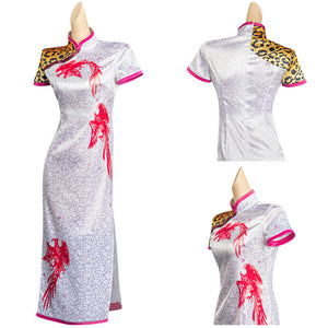 Hell's Paradise: Jigokuraku Sagiri Cheongsam Kleid Cosplay Halloween Karneval Outfits