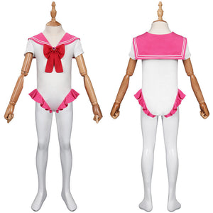 Kinder Mädchen Sailor Moon Tsukino Usagi Cosplay Bademode Sommer einteiliger Badeanzug