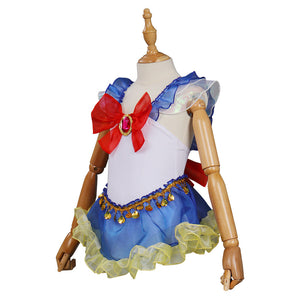 Kinder Mädchen Sailor Moon Tsukino Usagi Bademode Cosplay Sommer einteiliger Badeanzug