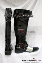 Laden Sie das Bild in den Galerie-Viewer, Castlevania Leon Schwarz Cosplay Stiefel Maßgeschneiderte