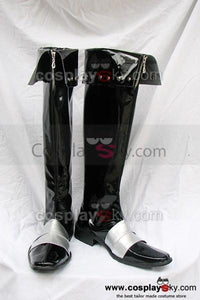 Castlevania Leon Schwarz Cosplay Stiefel Maßgeschneiderte