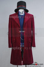 Laden Sie das Bild in den Galerie-Viewer, Charlie and the Chocolate Factory Willy Wonka Cosplay Kostüm Set Lila