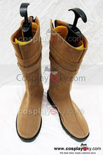Laden Sie das Bild in den Galerie-Viewer, Klassischen Braun Flat Stiefel Schuhe Maßgeschneiderte Cosplay