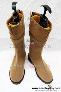Klassischen Braun Flat Stiefel Schuhe Maßgeschneiderte Cosplay