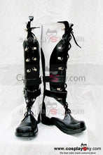 Laden Sie das Bild in den Galerie-Viewer, Klassischen Weiß und Schwarz Stiefel Schuhe Maßgeschneiderte