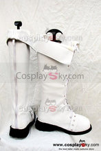 Laden Sie das Bild in den Galerie-Viewer, Klassischen Weiß Stiefel Schuhe Can be flipped Maßgeschneiderte