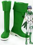 Cute High Earth Defense Club LOVE! Defense Club Atsushi Kinugawa Dunkel Gruene Stiefel Cosplay Schuhe