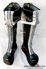 Laden Sie das Bild in den Galerie-Viewer, D.Gray-man Allen Walker Cosplay Schwarz Stiefel Maßgeschneiderte