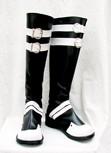 D.Gray-man Klassischen Cosplay Weiß und Schwarz Stiefel