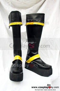 D.Gray-man Kanda Yuu Cosplay Stiefel Schwarz