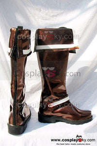 D.Gray-man Lavi Cosplay Stiefel Braun Schuhe