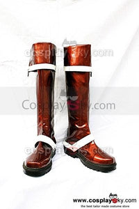 D.Gray-man Lavi.JR.Bookman Cosplay Stiefel Braun