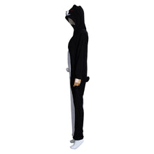 Laden Sie das Bild in den Galerie-Viewer, Danganronpa Dangan Ronpa Monokuma und Monomi Cosplay Kostüm Jumpsuit Pajamas Schlafanzug Halloween Karneval