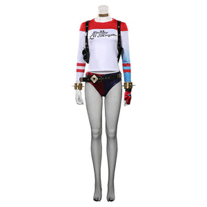 Suicide Squad Harley Quinn Cosplay Kostüm Outfits