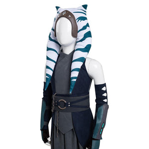 Kinder Ahsoka Tano Star Wars Cosplay Outfits Halloween Karneval Kostüme