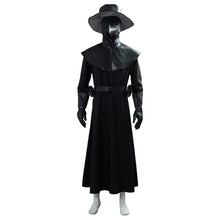 Laden Sie das Bild in den Galerie-Viewer, Steampunk Gotik Plague Doctor Pestartz Pest Doktor Kostüm Halloween Kostüm Version C