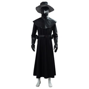 Steampunk Gotik Plague Doctor Pestartz Pest Doktor Kostüm Halloween Kostüm Version C