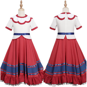 Kinder Encanto Filimo Cosplay Kostüm Outfits Halloween Karneval Kleid