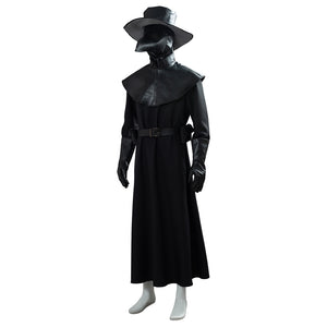 Steampunk Gotik Plague Doctor Pestartz Pest Doktor Kostüm Halloween Kostüm Version C