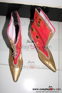 Dissidia 012: Duodecim Final Fantasy Cosplay Stiefel Rot