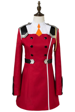 DitF Darling in the Franxx Code 002 Zero Two Uniform Cosplay Kostüm