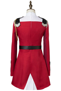 DitF Darling in the Franxx Code 002 Zero Two Uniform Cosplay Kostüm