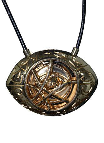Doctor Strange Dr.Stephen Eye of Agamotto Amulet Halskette Anhänger Cosplay Prop Requisite