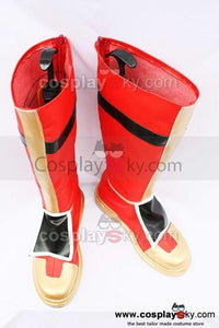 Dynasty Warriors 4 Gongjin Zhou Yu Cosplay Stiefel Schuhe