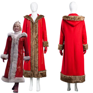 Mrs. Claus Frau Claus Kostüm The Christmas Chronicles 2 Cosplay Halloween Karneval Kostüm