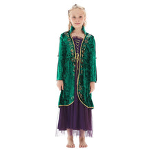 Laden Sie das Bild in den Galerie-Viewer, Kinder Winifred Sanderson Hocus Pocus Cosplay Kostüme Halloween Karneval Kleid