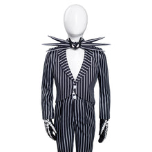 Laden Sie das Bild in den Galerie-Viewer, Kinder The Nightmare Before Christmas Jack Skellington Cosplay Kostüme Uniform Halloween Karneval Anzug