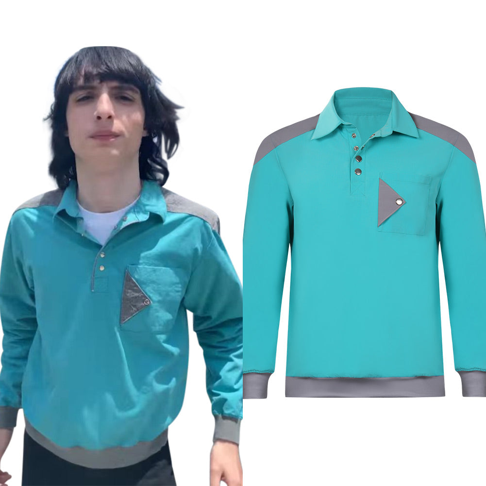 Stranger Things 4 Mike Wheeler Cosplay Kostüm Outfits Halloween Karneval Hemd