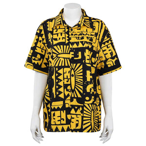 Stranger Things 4 (2022) 11 Cosplay Kostüme Sommer T-Shirt Kurzarm Hawaiihemd