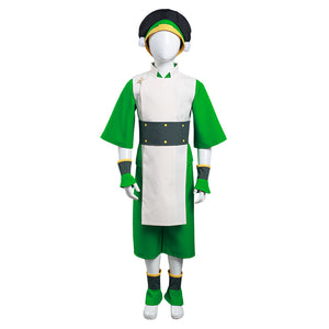 Kinder Avatar Toph Beifong Kostüm The Last Airbender Der Herr der Elemente Cosplay Kostüm