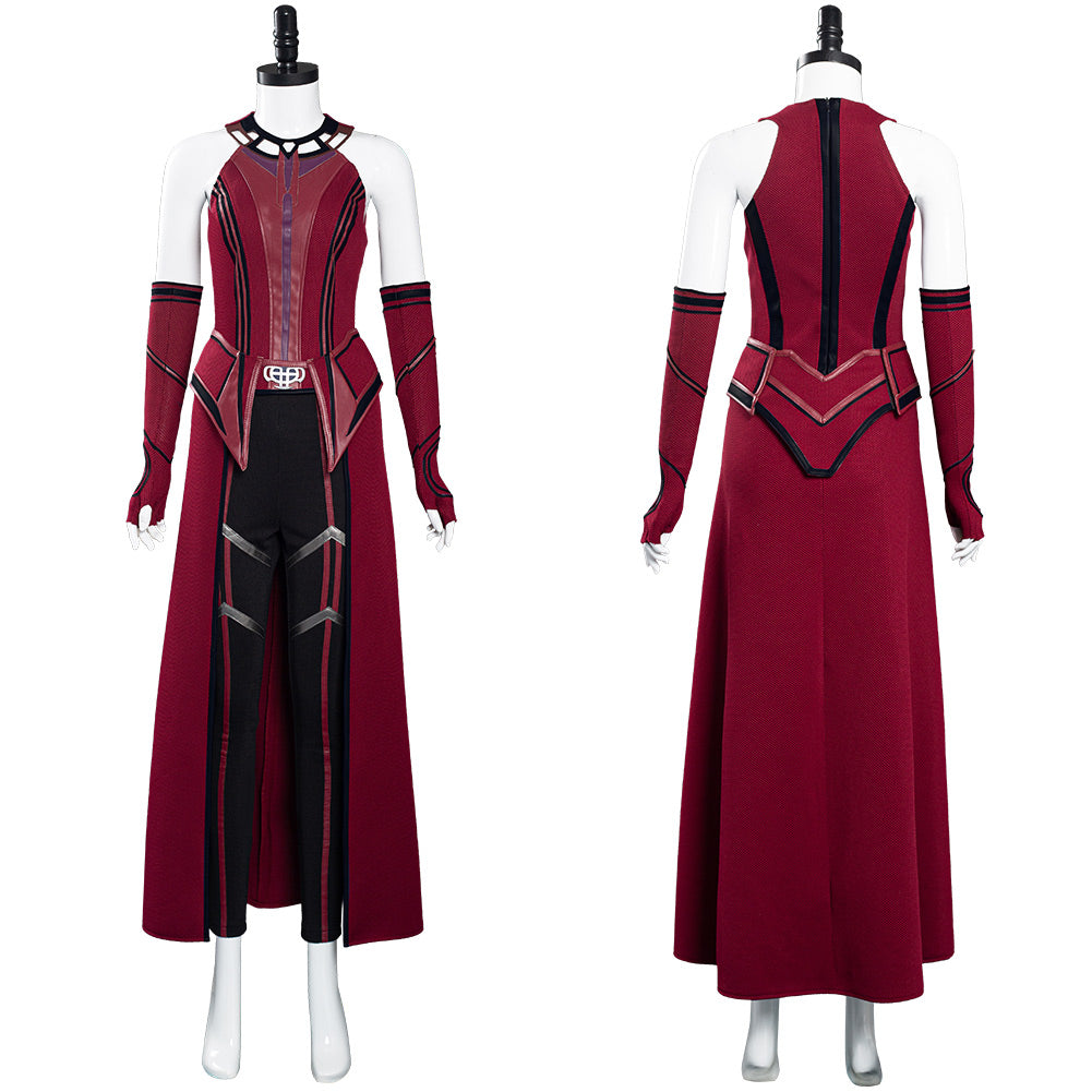 WandaVision Wanda Scarlet Witch Kostüm Cosplay Kostüm