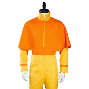 Avatar Aang Jumpsuit Avatar Der Herr der Elemente Aang Cosplay Halloween Karneval Kostüm