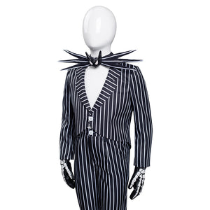 Kinder The Nightmare Before Christmas Jack Skellington Cosplay Kostüme Uniform Halloween Karneval Anzug