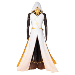 Genshin Impact Zhong Li Cosplay Kostüme Outfits Halloween Karneval Set