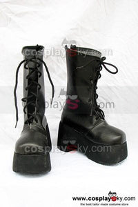 Fate Stay Night Saber Cosplay Stiefel Schwarz Schuhe