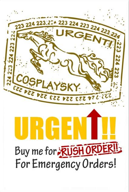 Kostuem Rush Ordnung Charge Fuer Schnell Making Service