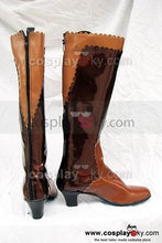 Laden Sie das Bild in den Galerie-Viewer, Final Fantasy XII Lenne Cosplay Stiefel Schuhe Braun