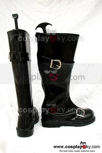 Gin Tama Sakata Gintoki Cosplay Stiefel Schuhe Schwarz